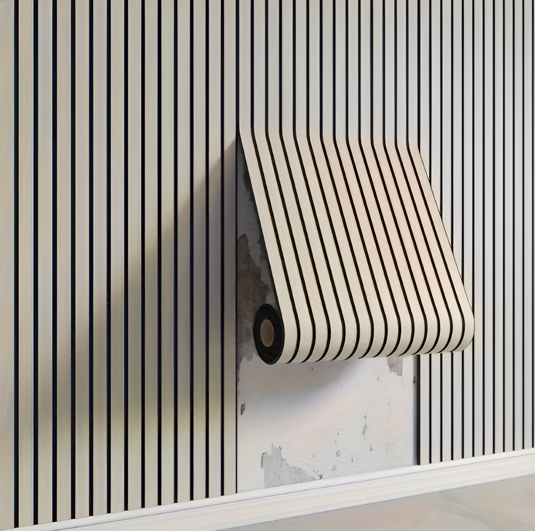 BowLift | Self-adhesive 3D PVC Wall Panel with Wood Look