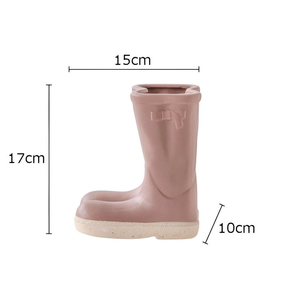 BowLift | Stylish Ceramic Vase in Boot Shape