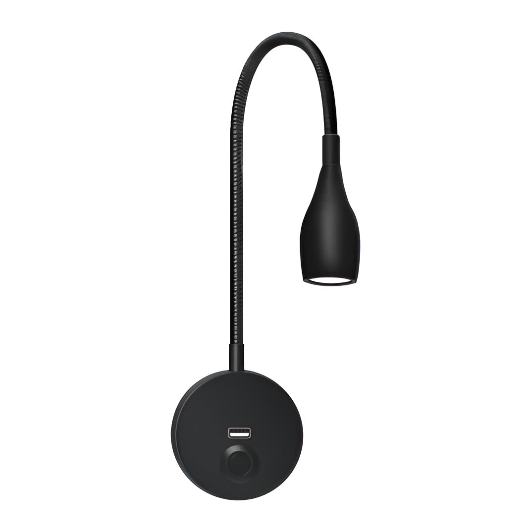 BowLift | Flexible Wall Reading Lamp | Dimmable Touch Control & Energy Efficient for Cozy Reading and Relaxation