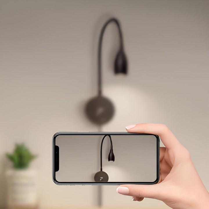 BowLift | Luminara Wall Lamp - Stylish Adjustable LED Wall Lamp for Reading Pleasure