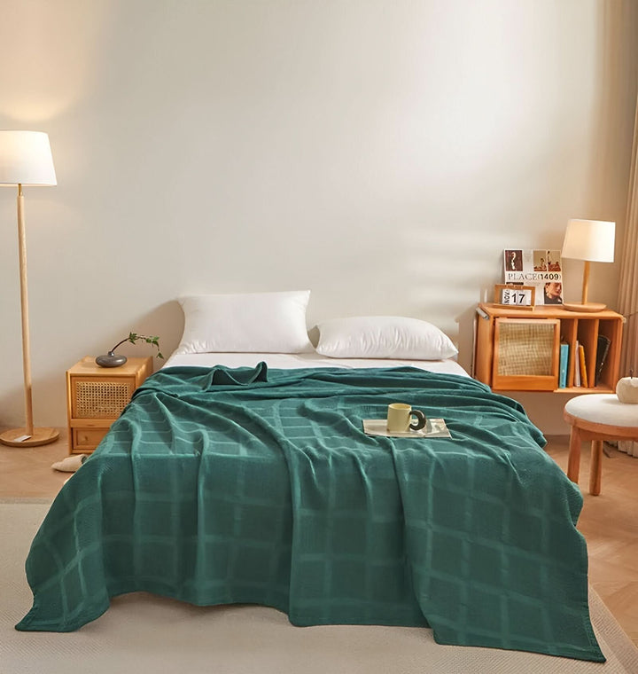BowLift | WEEVCLOUD – Cotton Waffle Blanket