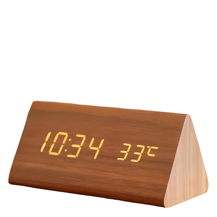 BowLift | Digital LED Alarm Clock made of Plastic
