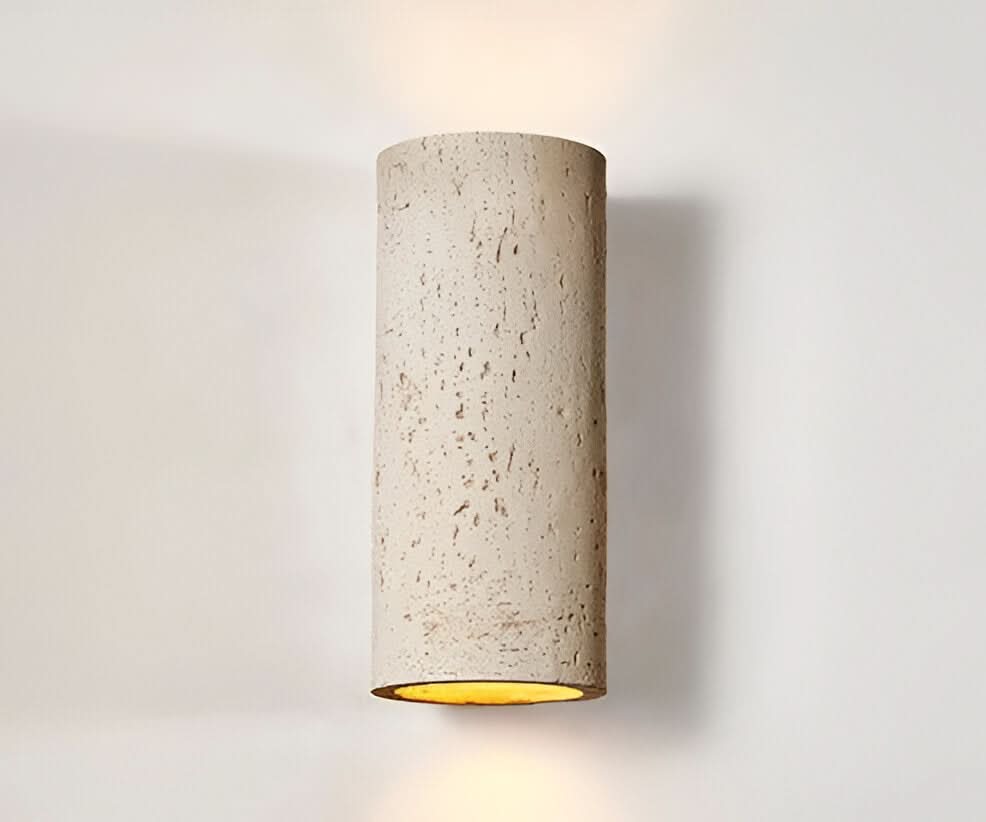 BowLift | StoneBeam LED Cylinder Wall Light – Indoor/Outdoor