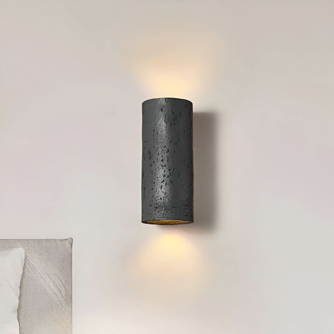 BowLift | StoneBeam LED Cylinder Wall Light – Indoor/Outdoor