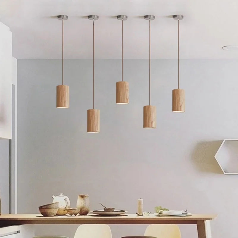 BowLift | SkandicGlow | Scandinavian pendant lamp made of wood