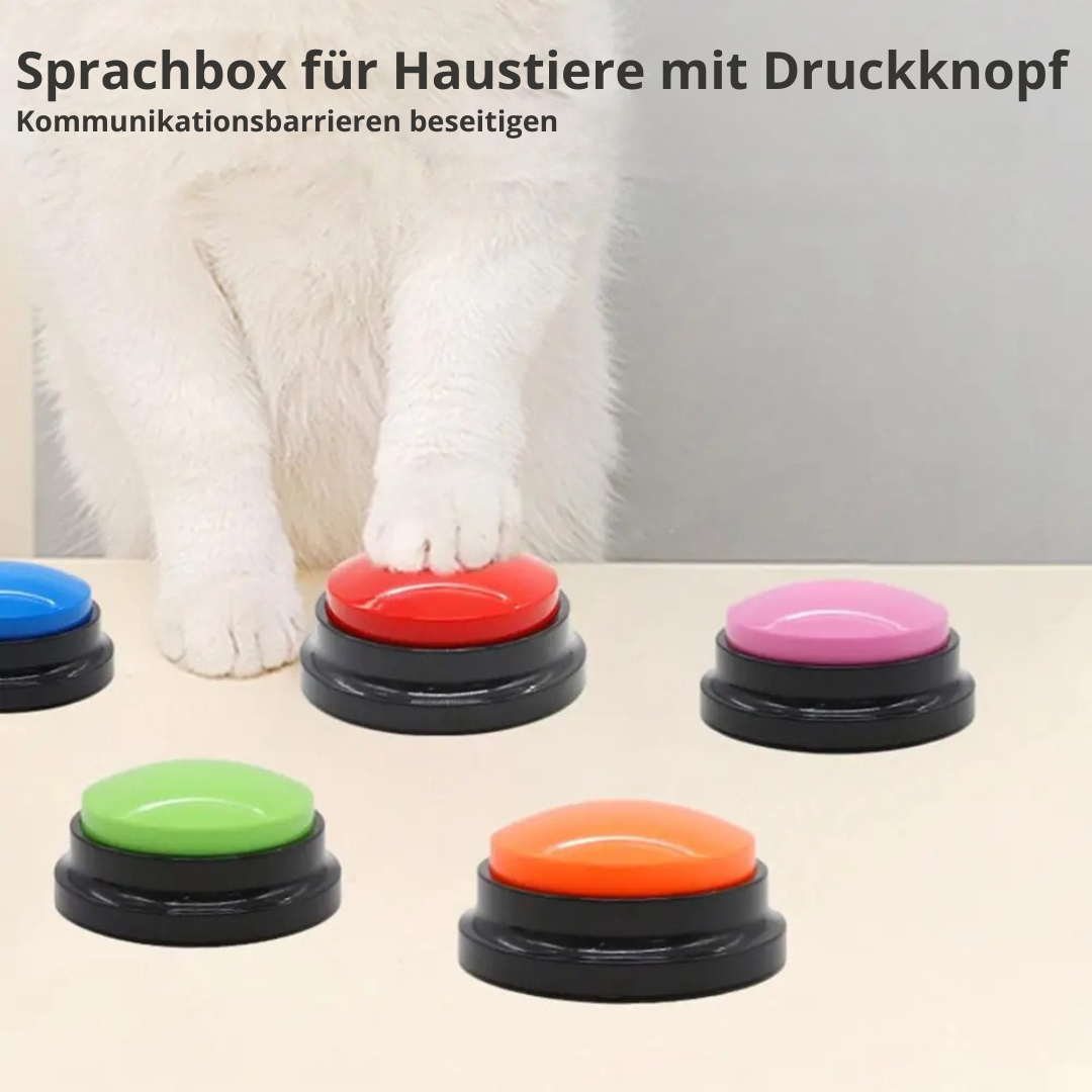 Speech buttons for dogs & cats with recording function Bowlift
