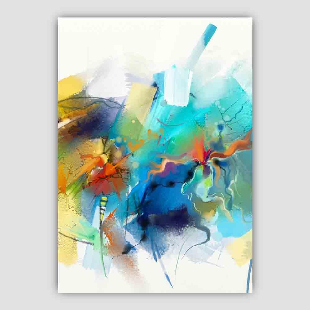 Abstract Colorful Abstract Graffiti No. 2 Art Print | Bowlift