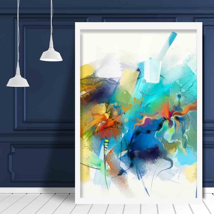 Abstract Colorful Abstract Graffiti No. 2 Art Print | Bowlift
