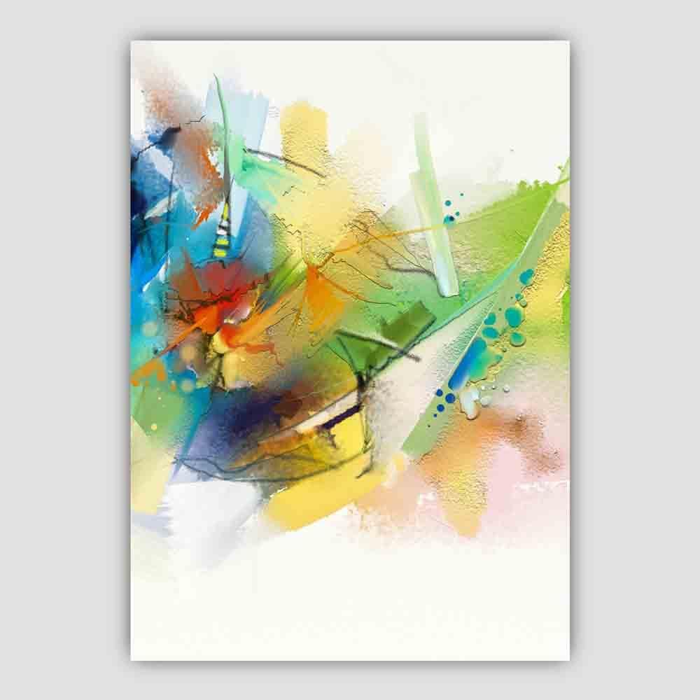 Abstract Colorful Abstract Graffiti No. 1 Art Print | Bowlift