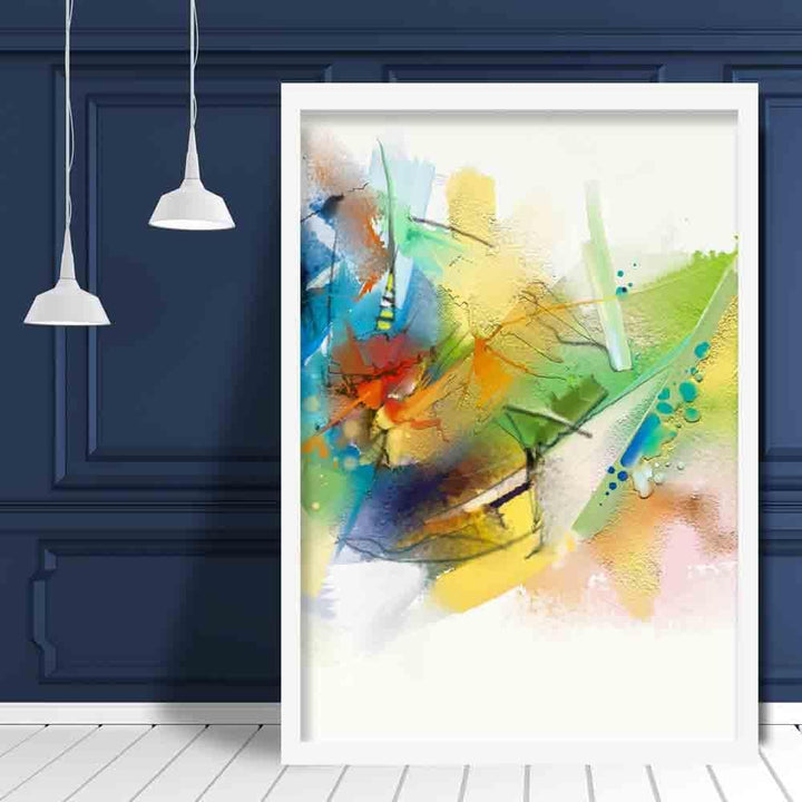 Abstract Colorful Abstract Graffiti No. 1 Art Print | Bowlift
