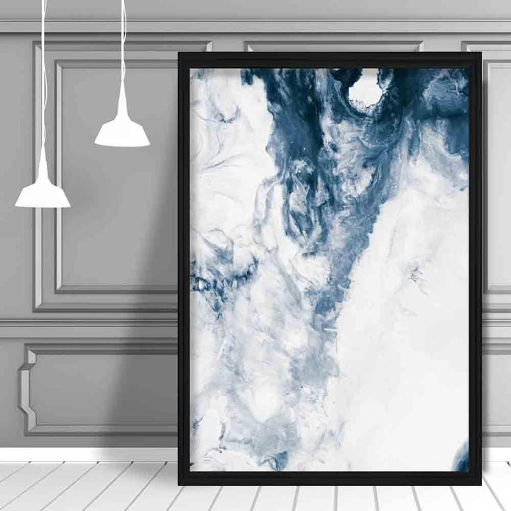 Abstract Ocean Liquid Painting Art Print No. 1 | Bowlift