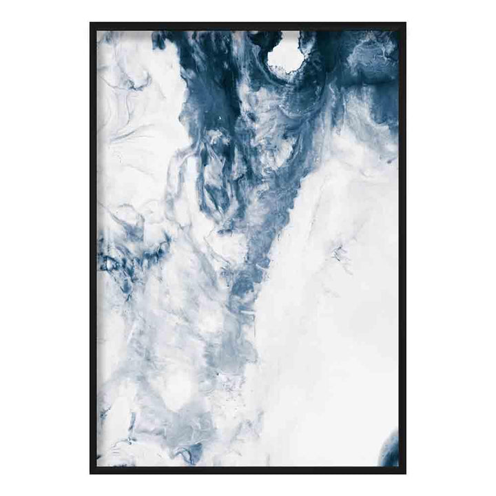 Abstract Ocean Liquid Painting Art Print No. 1 | Bowlift