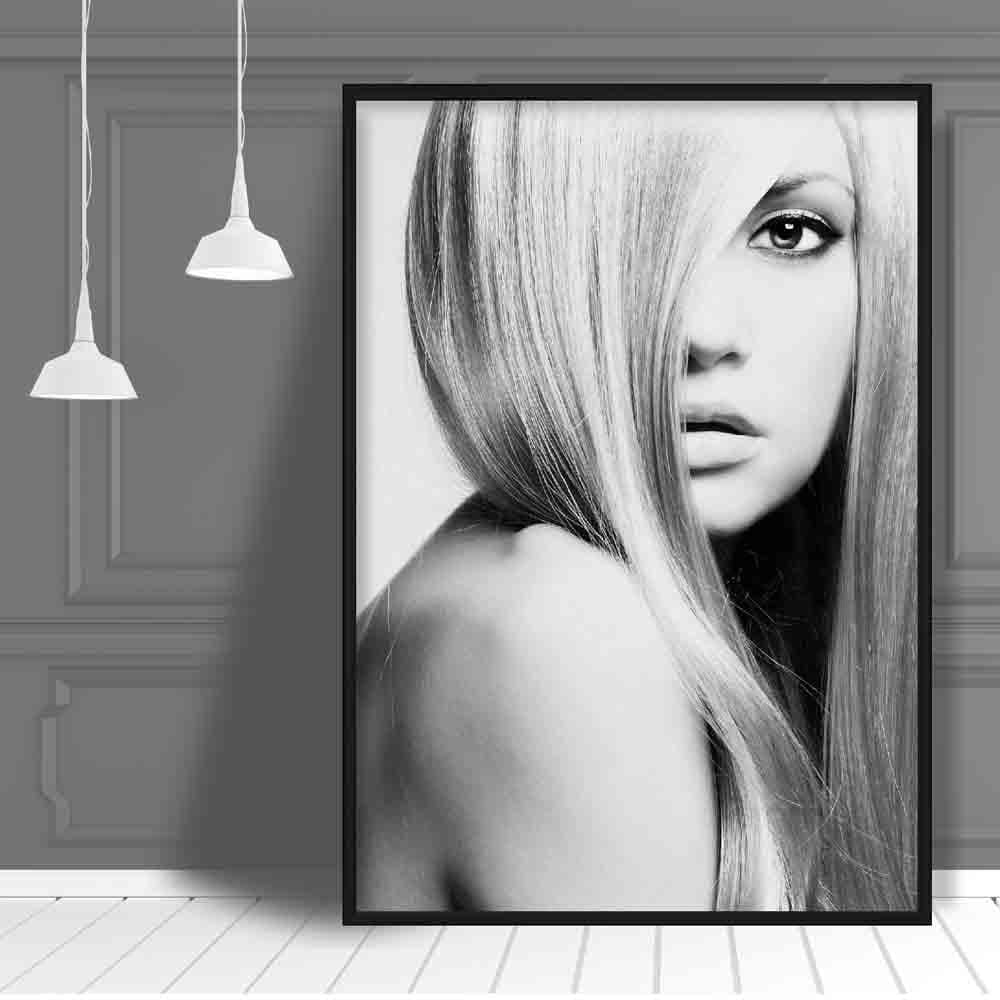 Black & White Serenity Fashion Photo Print | Bowlift