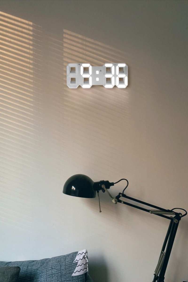 GlowLuxe - Stylish 3D LED Wall Clock | Bowlift