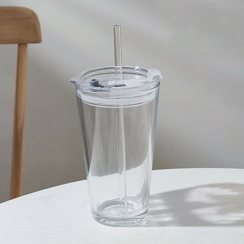 BowLift | Round Transparent Borosilicate Drinking Tumbler