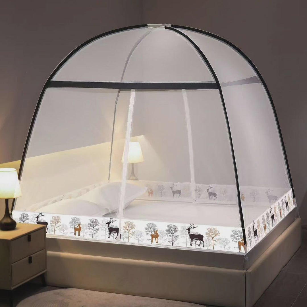 BowLift | Collapsible Mosquito Net (5by6) BlackNov
