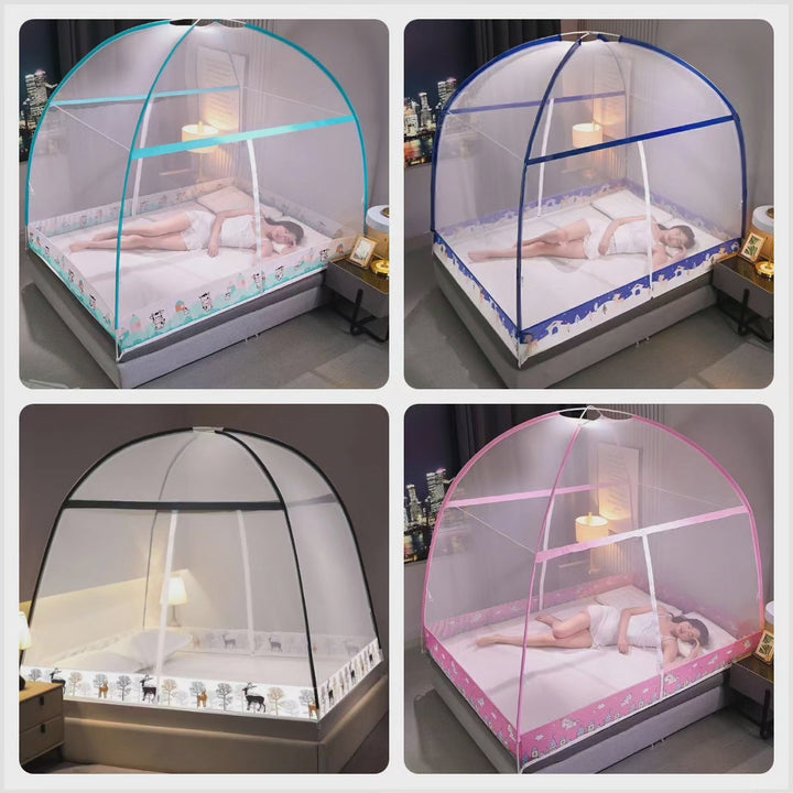 BowLift | Collapsible Mosquito Net (5by6) BlackNov