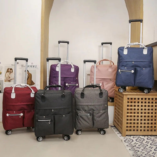 BowLift | Travel Trolley Bag with Shoulder Strap Carry-On Bag