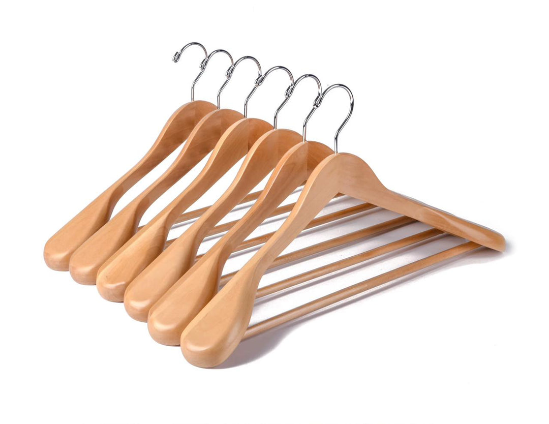 BowLift | Width Wooden Hangers 10 Pieces