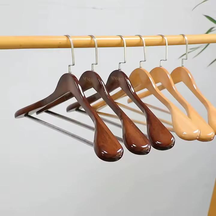 BowLift | Width Wooden Hangers 10 Pieces