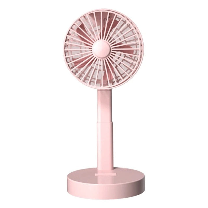 Foldable Telescopic Charging Fan, Minimalist, Mini Portable Desktop | Bowlift