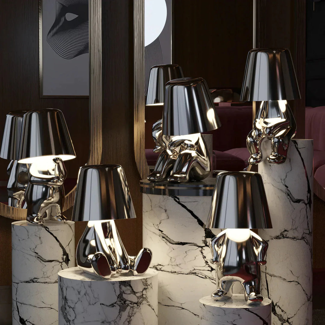 Playful Dimmable Table Lamp - LumoPals | Bowlift