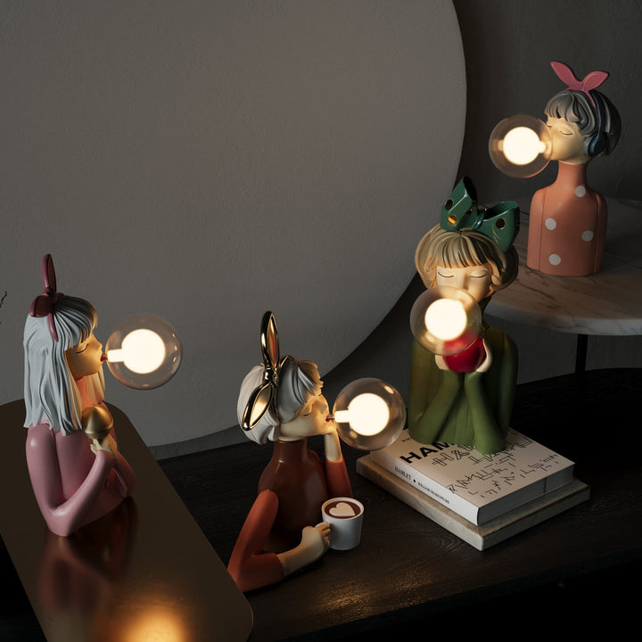Sisterly Creations | Table lamp Bowlift