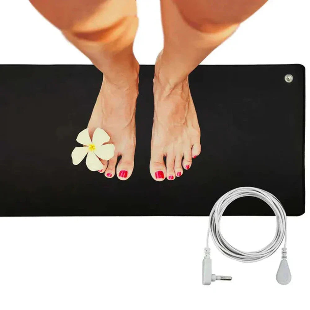 BowLift | Grounding Pad Earthing Mat - UK Plug for Sleep Aid with Silver Thread Technology