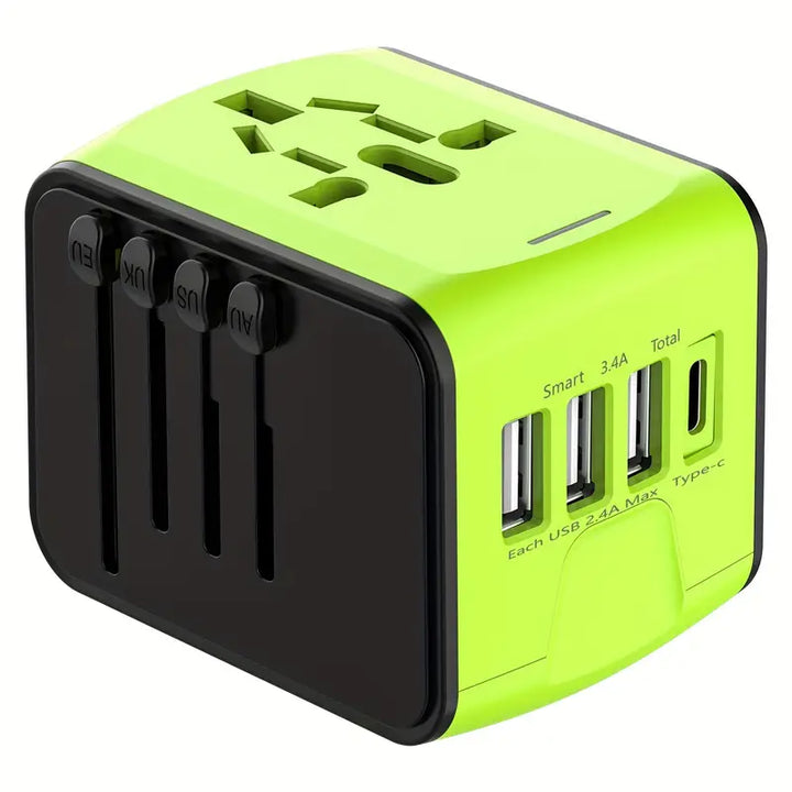 BowLift | Universal Travel Adapter | Worldwide Compatibility, Compact Design & Ideal for Frequent Flyers and International Explorers