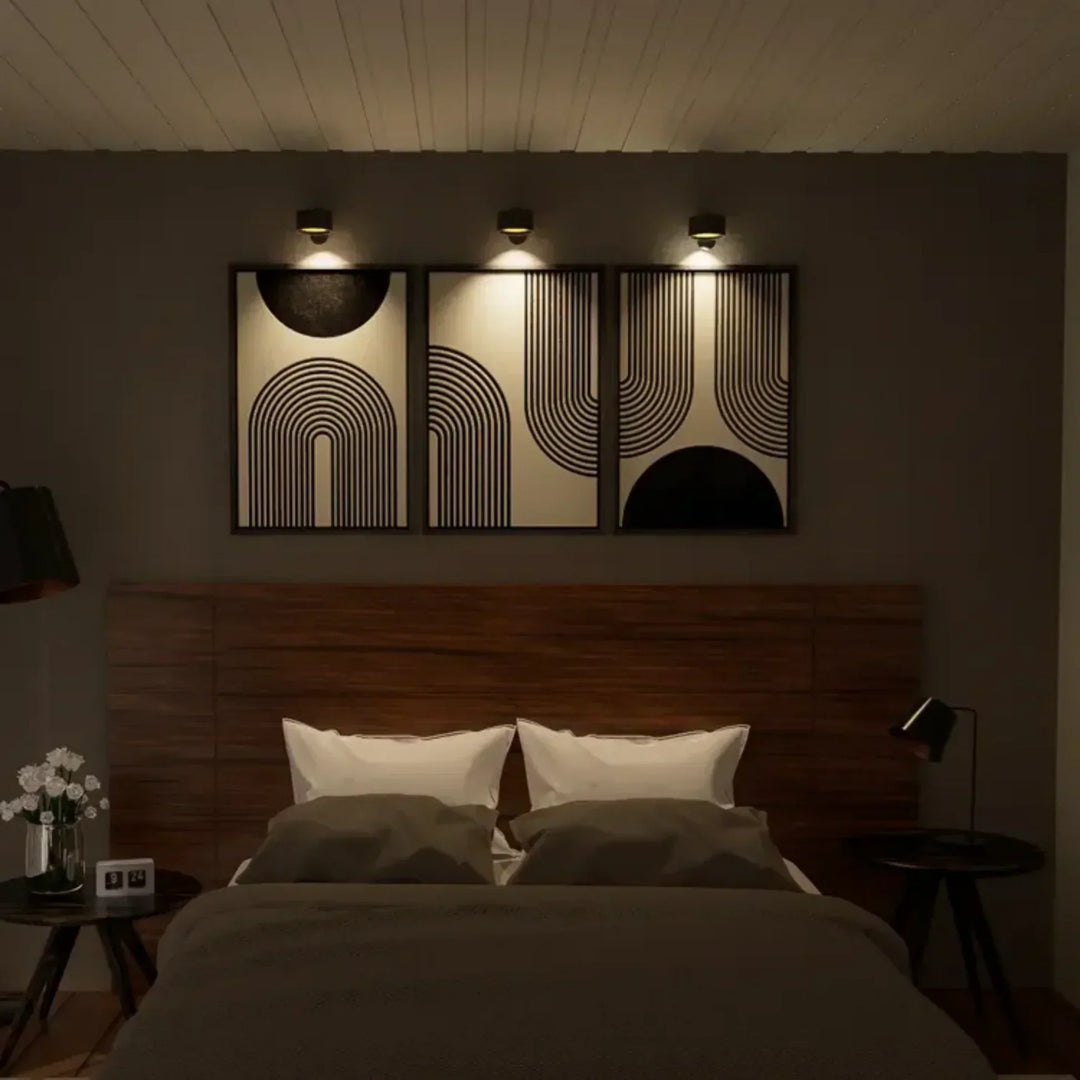 BowLift | Wall Light Cordless Adjustable Rechargeable LED Lamp