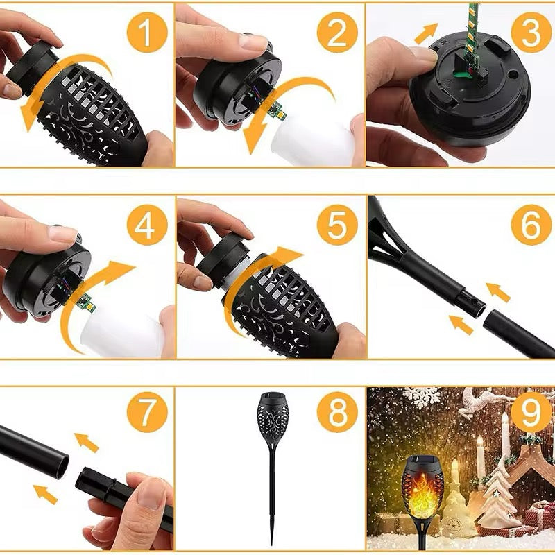 BowLift | Solar Torch Lamp