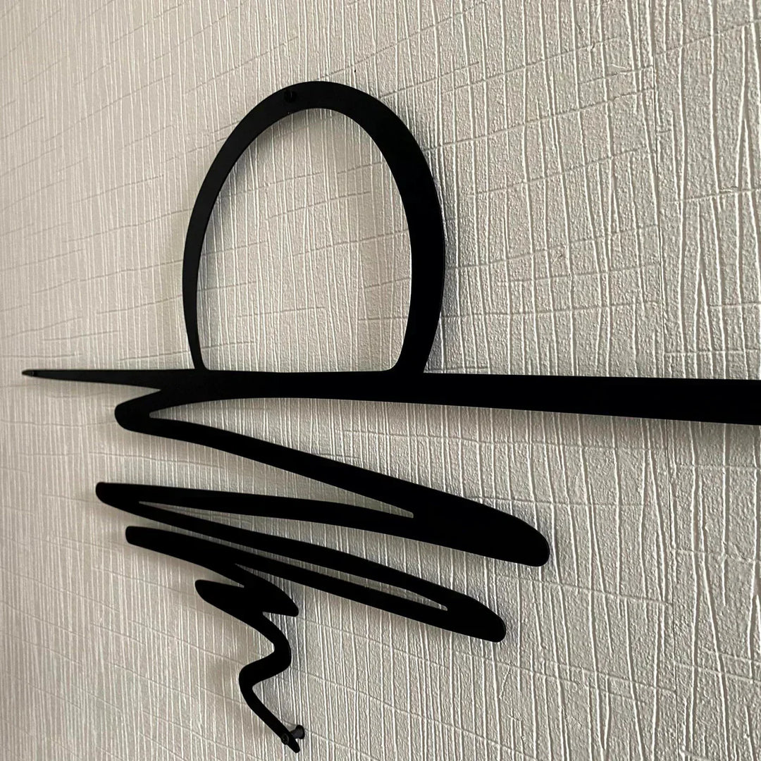 CurlMist - Modern Minimalist Wall Art Bowlift