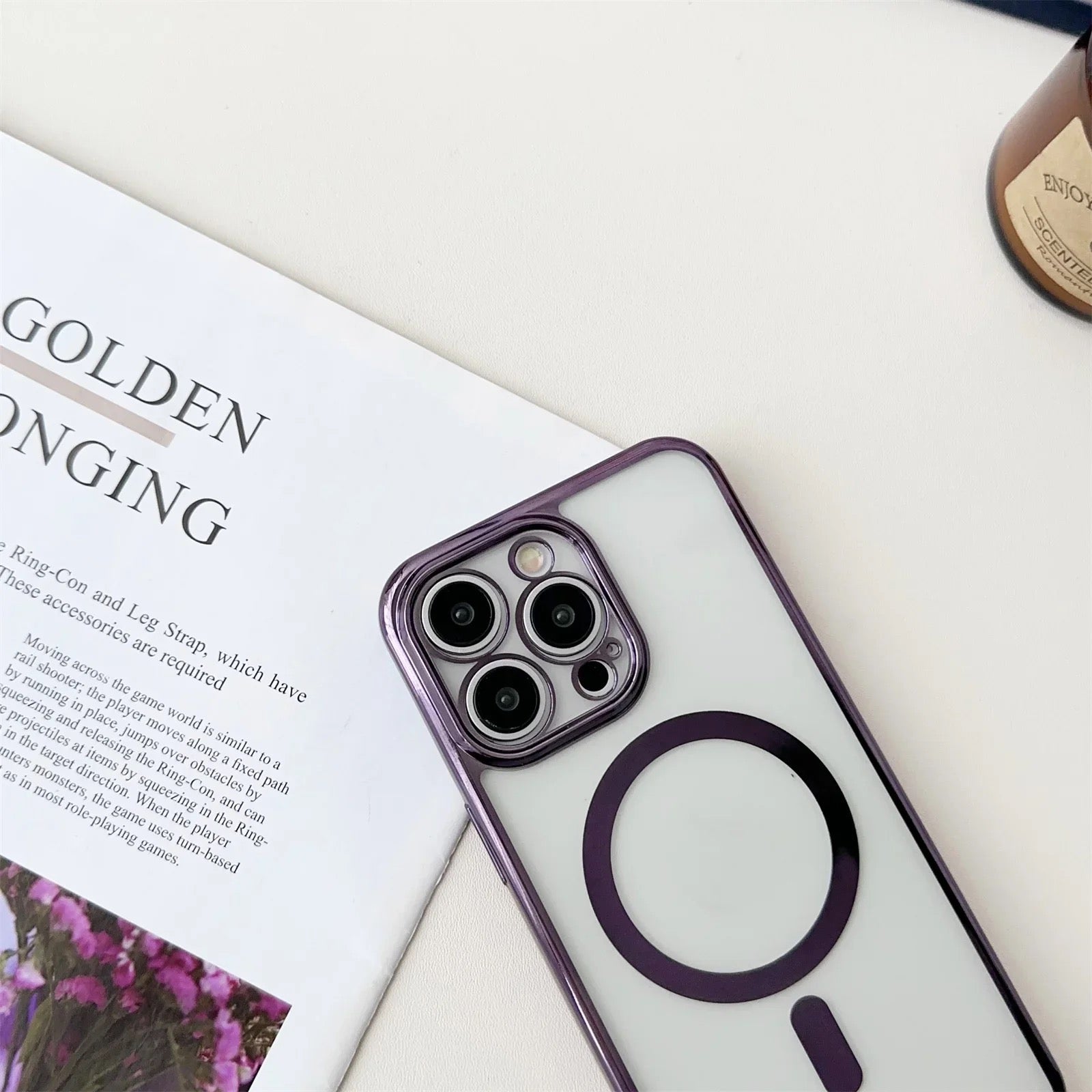 BowLift | iPhone Best MagSafe Shoulder Case - "Saint"