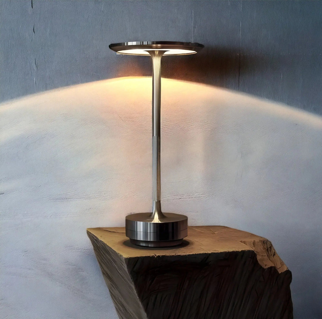 BowLift | Elegant Wireless Table Lamp with Touch Control and Changeable Light Colors