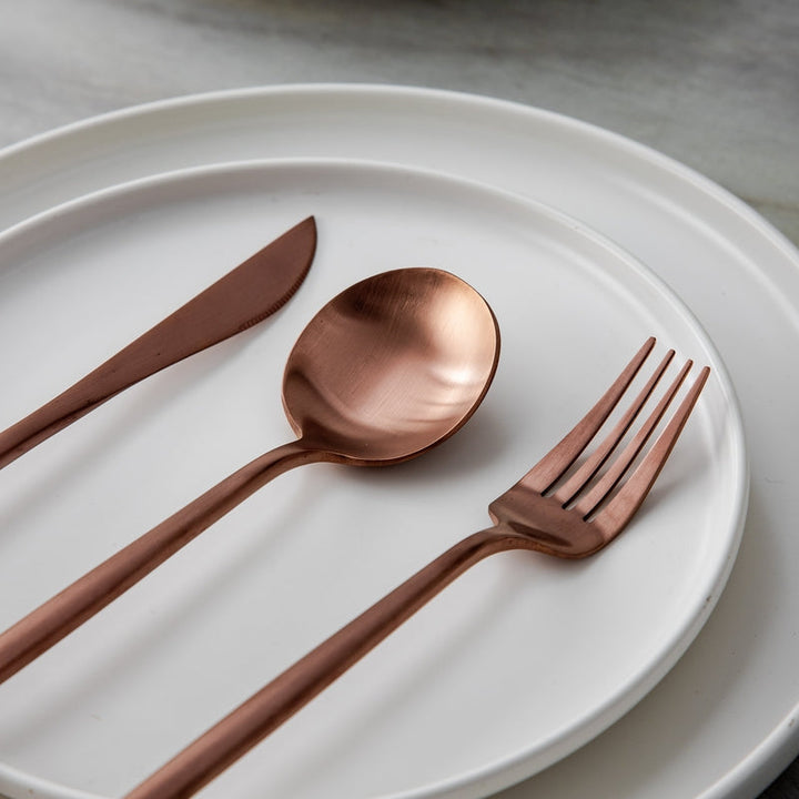 BowLift | Modern Luxe Cutlery Set of Stainless Steel in Stylish Colors