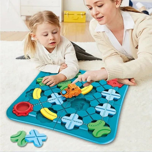 BowLift | Creative magnetic train set for children aged 3 and over