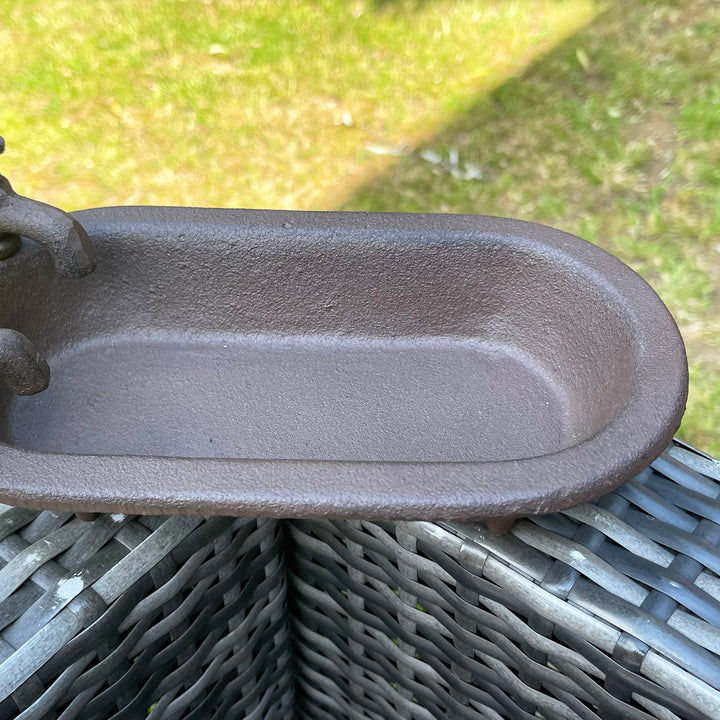 BowLift | Bath Tub Cast Iron Garden Bird Feeder