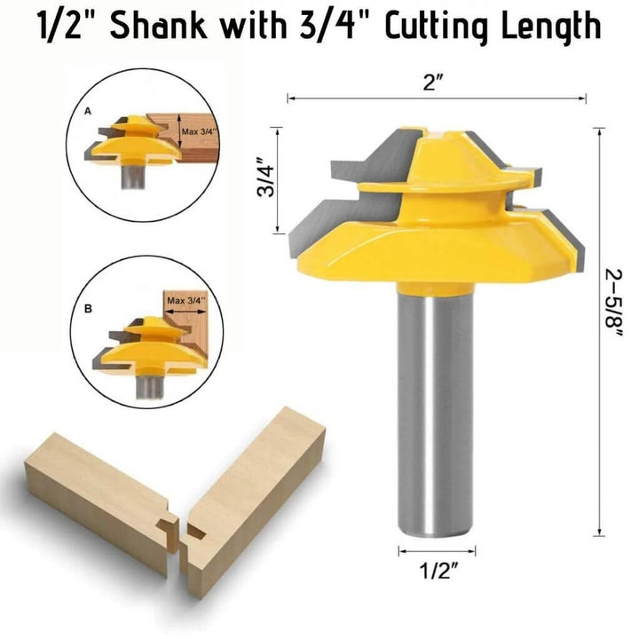 BowLift | LockMiter Precise Corner Cutting