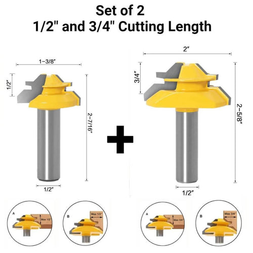 BowLift | LockMiter Precise Corner Cutting