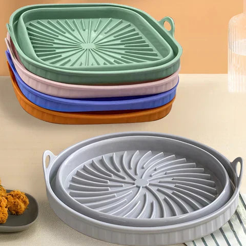 BowLift | Heat-resistant silicone insert for hot air fryers with non-stick coating