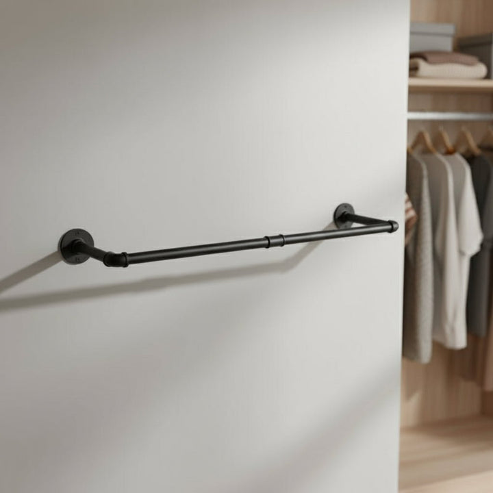 BowLift | Wall-mounted industrial clothes rail