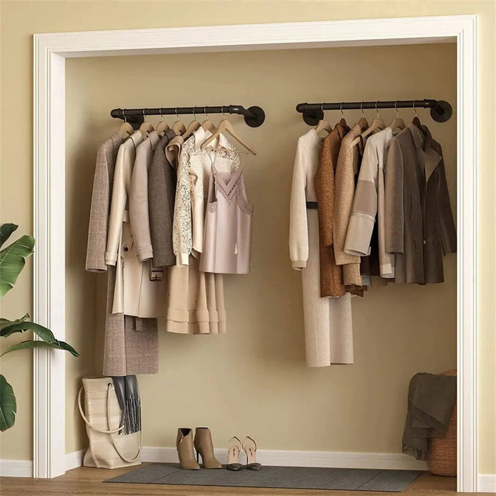 BowLift | Wall-mounted industrial clothes rail