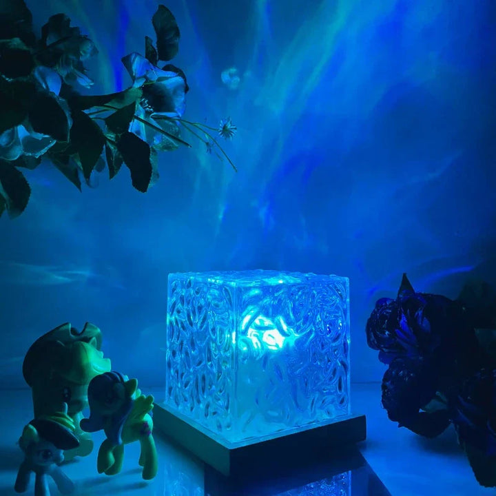 BowLift | Illuminated Elegance: Luxury Aurora Lamp with 16 Colors