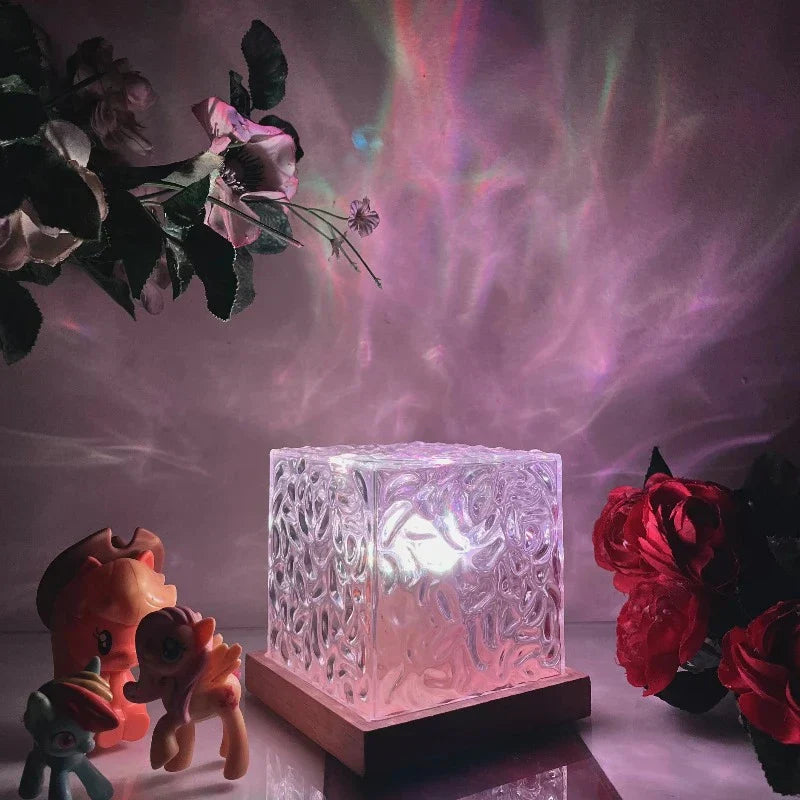 BowLift | Illuminated Elegance: Luxury Aurora Lamp with 16 Colors