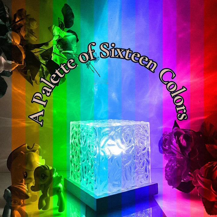 BowLift | Illuminated Elegance: Luxury Aurora Lamp with 16 Colors