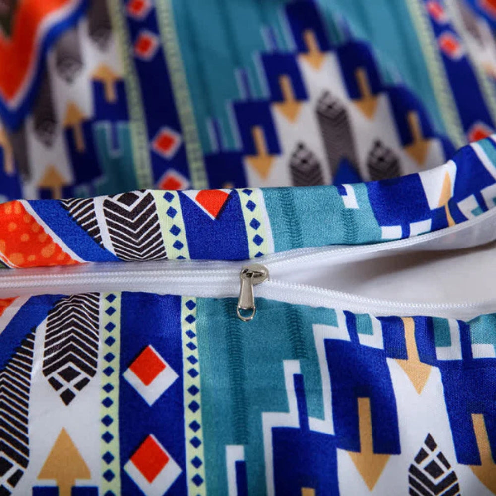 BowLift | Indara Boho Tribal Print Duvet Cover Set