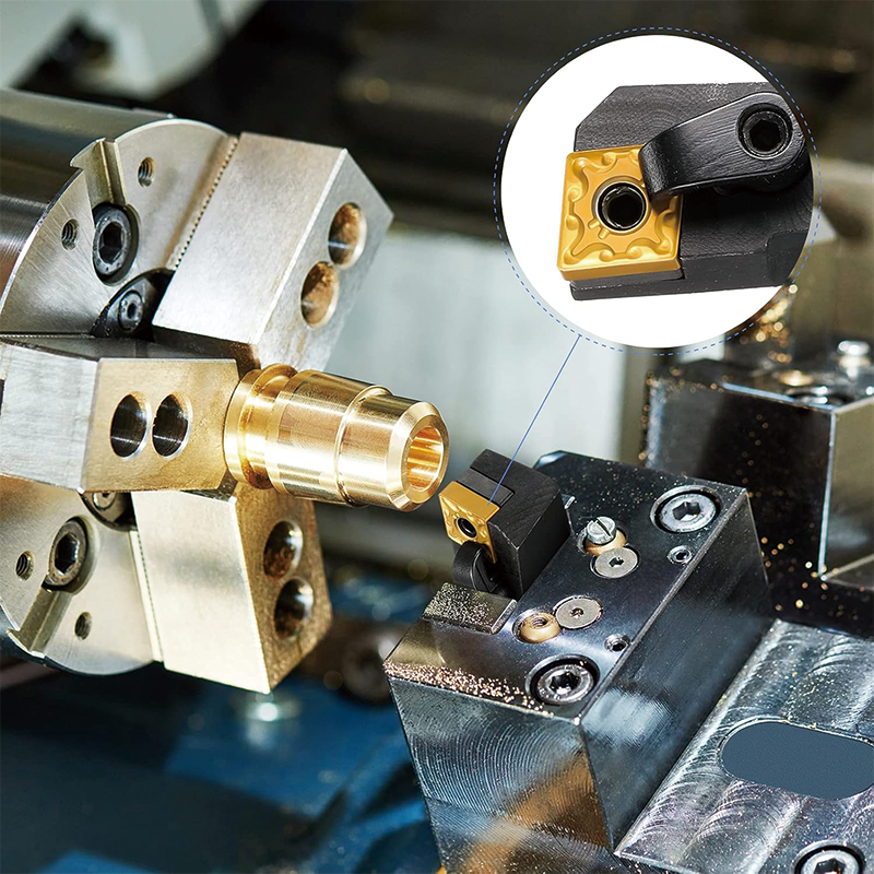 BowLift | Lathe Indexable Carbide Turning Tool, MTJNR1616H16 + MWLNR1616H08 + MCLNR1616H12 with 30 CNMG 431 + WNMG 431 + TNMG 331 Turning Tool Set Super-hard 40cr Mental Lathe Tools