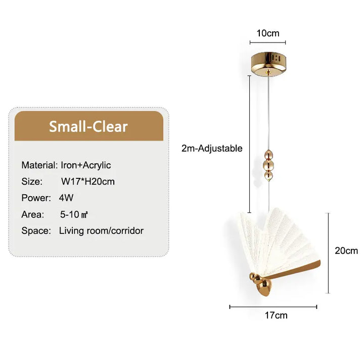 LumeFly – Butterfly LED Pendant Lamp with Warm Light | Bowlift