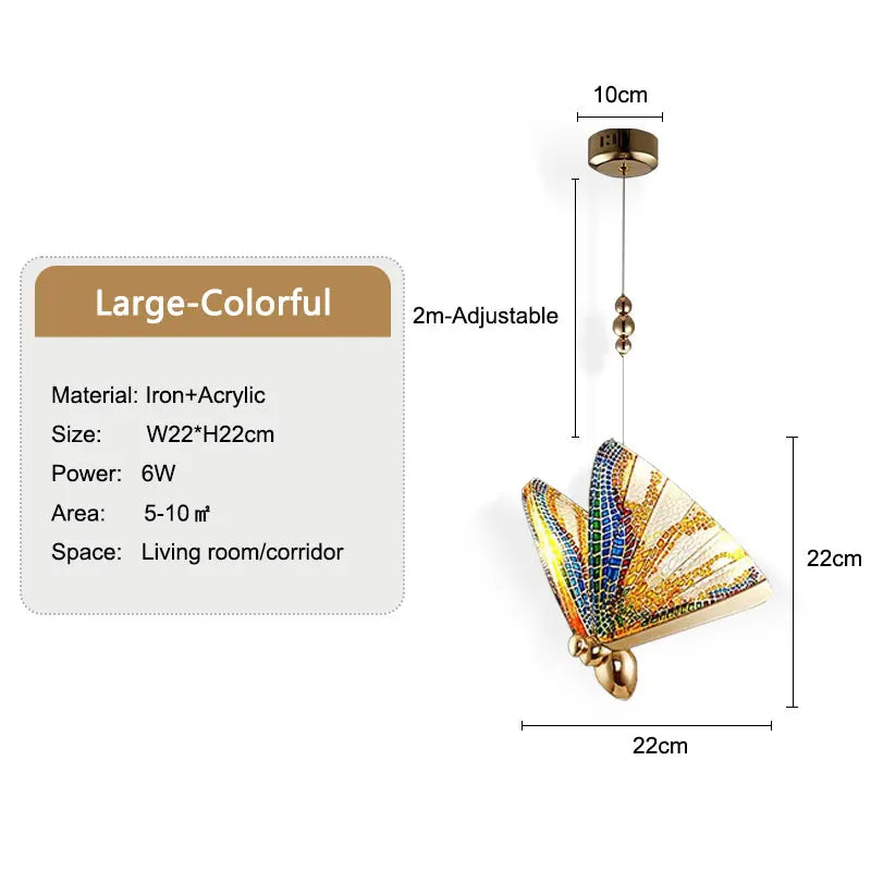 LumeFly – Butterfly LED Pendant Lamp with Warm Light | Bowlift