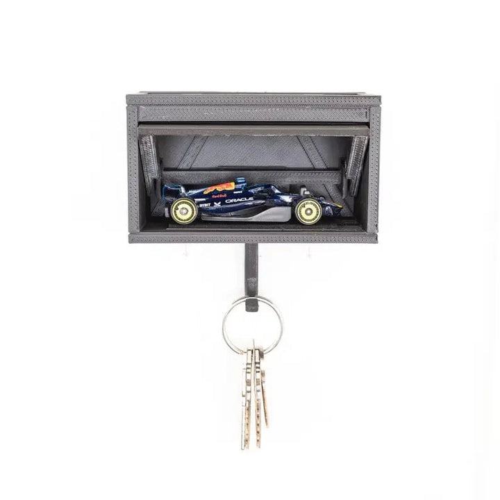 BowLift | Industrial Key Holder for Wall Mounting – 3D Printed Garage Look with Motion Effect